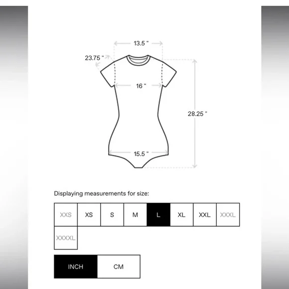 SKIMS Disco long sleeve front zip contour thong bodysuit, size large - Picture 15 of 16